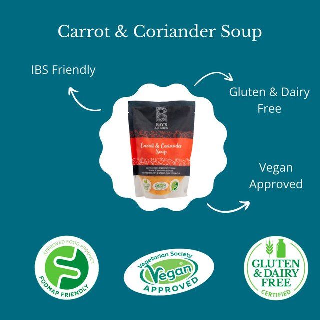 Bay's Kitchen Carrot & Coriander Soup 300g - McGrocer