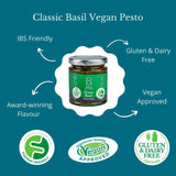 Bay's Kitchen Classic Basil Vegan Pesto 190g - McGrocer