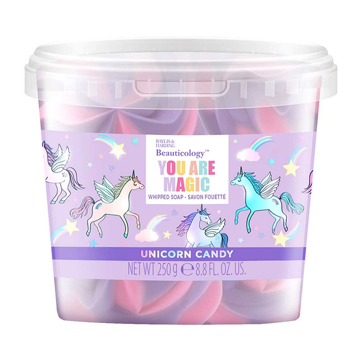 Baylis & Harding Beauticology You Are Magic Unicorn Candy Whipped Soap 250g - McGrocer