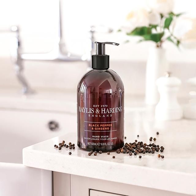 Baylis & Harding Black Pepper & Ginseng Hand Wash 500ml - McGrocer