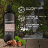 Baylis & Harding Goodness Mens Shower Gel - Patchouli Cedar & Cypress 500ml - McGrocer