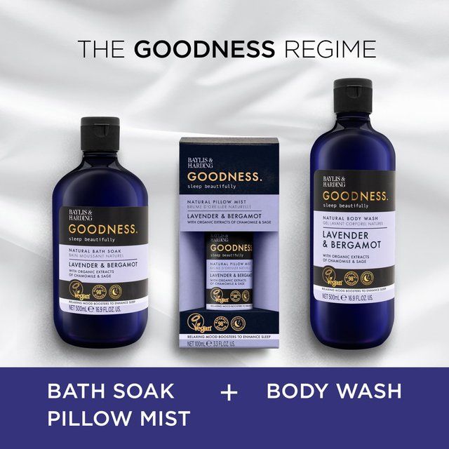 Baylis & Harding Goodness Sleep Bath Soak 500ml - McGrocer