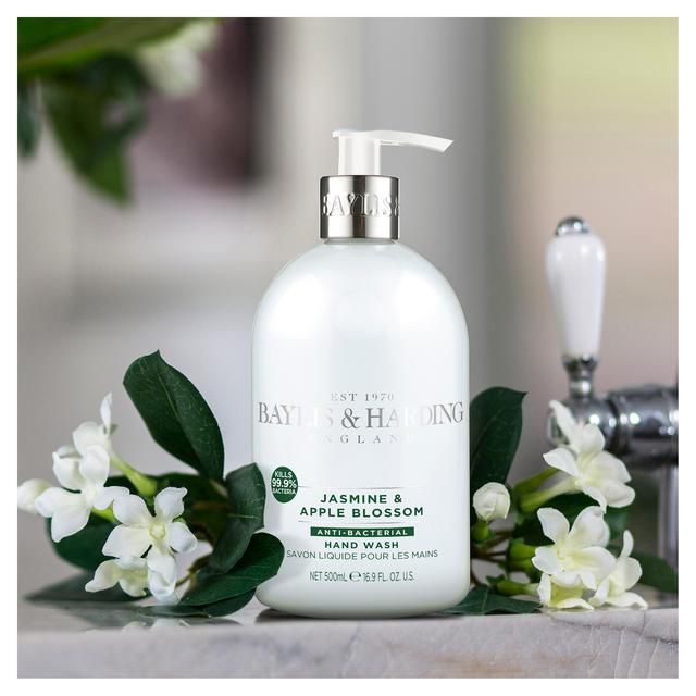 Baylis & Harding Jasmine & Apple Blossom Antibacterial Hand Wash 500ml - McGrocer