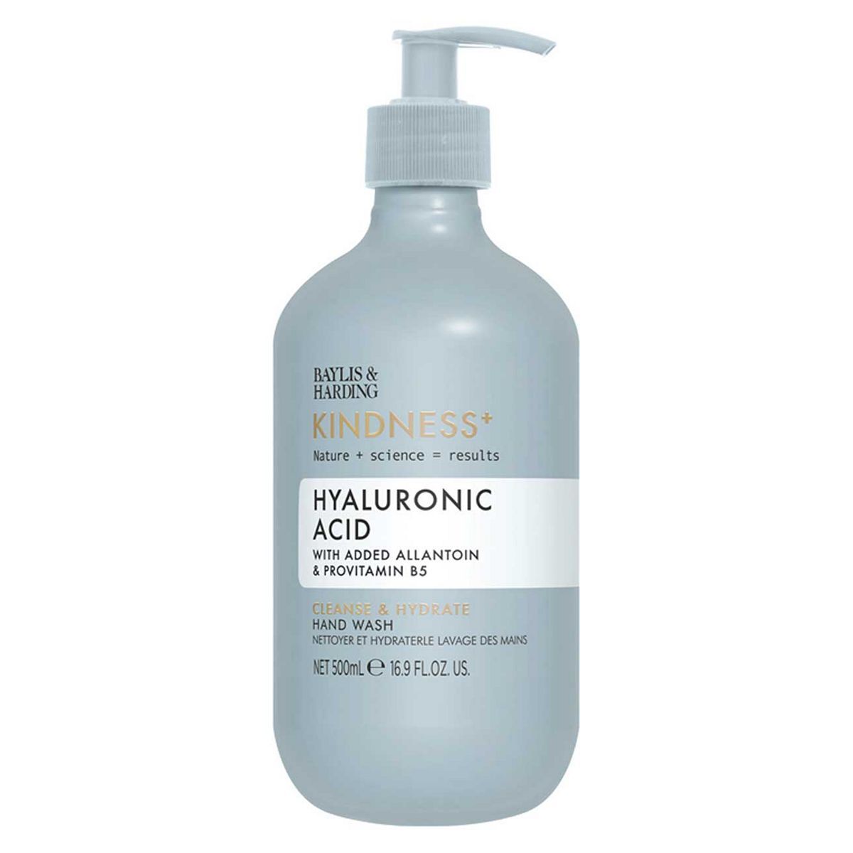 Baylis & Harding Kindness Hyaluronic Acid 500ml Cleanse & Hydrate Hand Wash - McGrocer