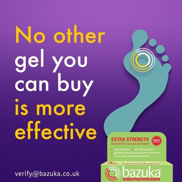 Bazuka Extra Strength Treatment Gel for Verruca & Wart 6g - McGrocer