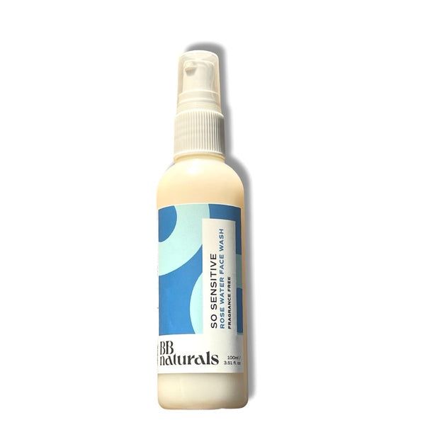 BB Naturals So Sensitive Rose Water Face Wash 100ml - McGrocer