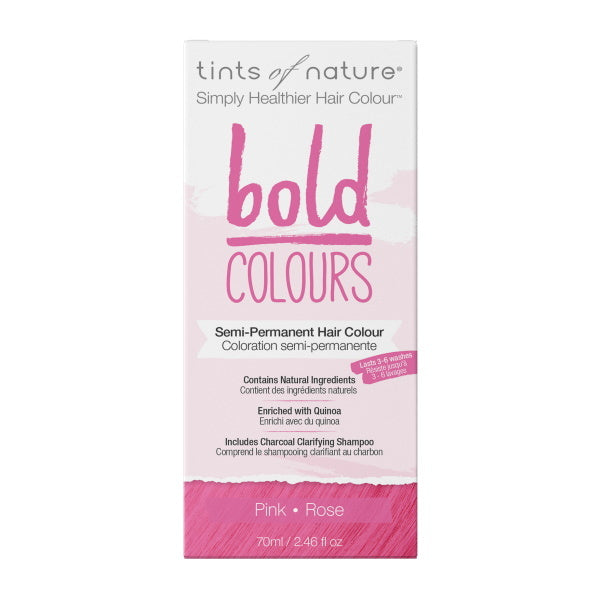 Tints of Nature Semi-Permanent Hair Bold Pink 70ml GOODS Superdrug