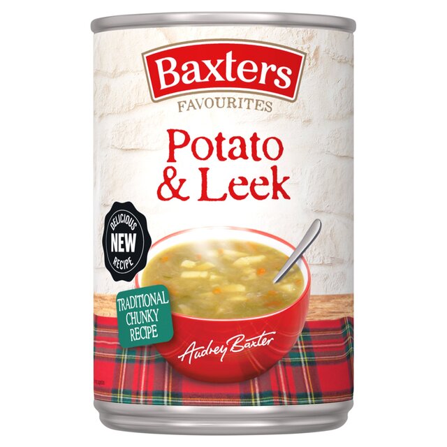 Baxters Favourites Potato & Leek Soup 400g - McGrocer