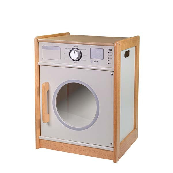 Tidlo Wooden Education Washing Machine Toy GOODS Superdrug
