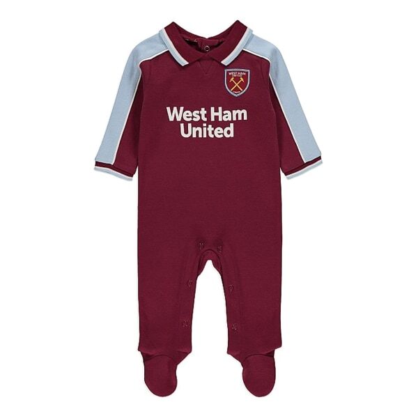 West Ham United FC Baby Sleepsuit (12-18 Months) GOODS Superdrug