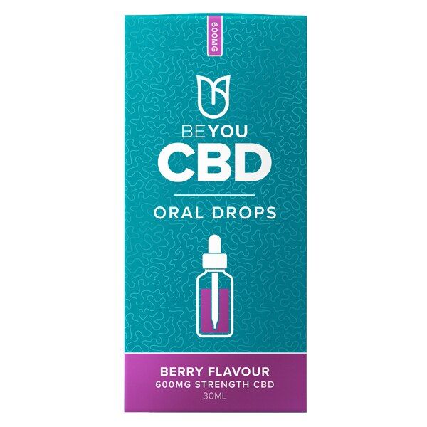 Be You Berry CBD Oral Drops, 600mg 30ml - McGrocer
