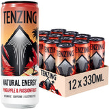 TENZING Natural Energy Pineapple & Passionfruit BCAA Case 12 x 330ml - McGrocer