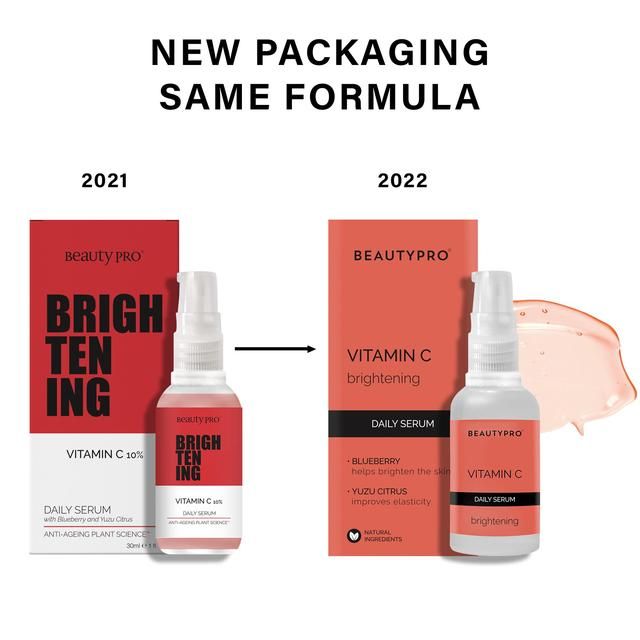 BeautyPro BRIGHTENING 10% Vitamin-C Daily Serum 30ml - McGrocer