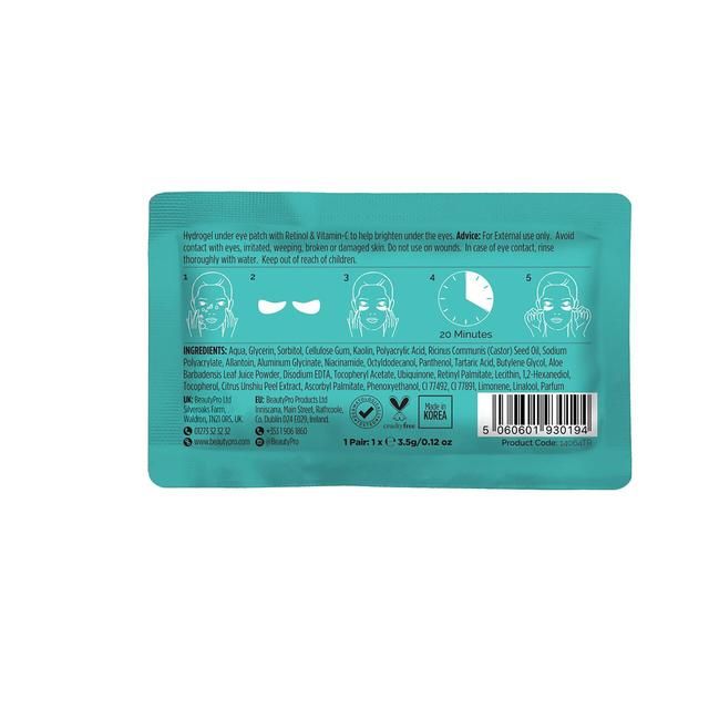 BeautyPro Retinol Under Eye Patch 3 per pack - McGrocer