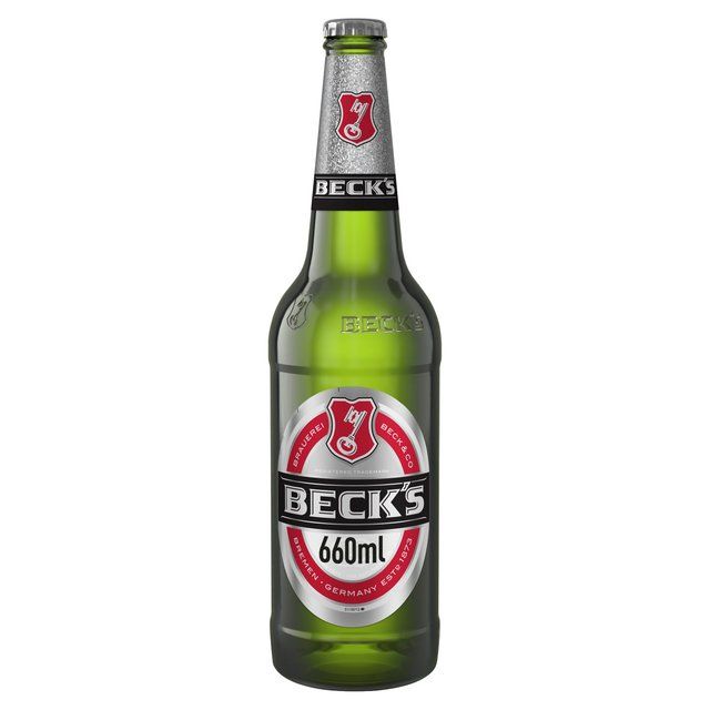 Beck's German Pilsner Beer Bottle   660ml - McGrocer