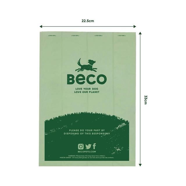 Beco Dog Poop Bags Mint Scented 270 per pack - McGrocer