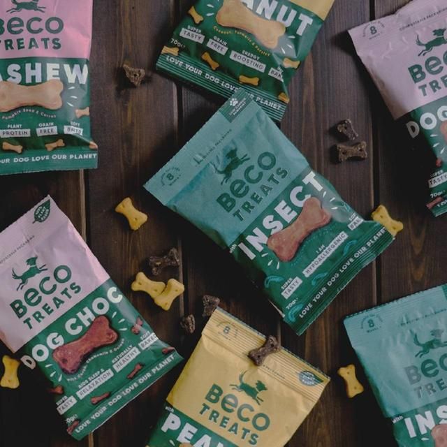 Beco Dog Treats Insect with Apple Chia Seeds & Parsley 70g - McGrocer