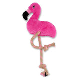 Beco Pets Dual Material Dog Toy Flamingo Medium - McGrocer