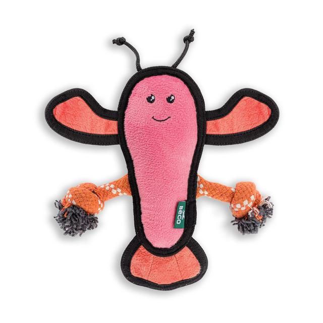 Beco Rough & Tough Recycled Dog Toy Lobster - McGrocer