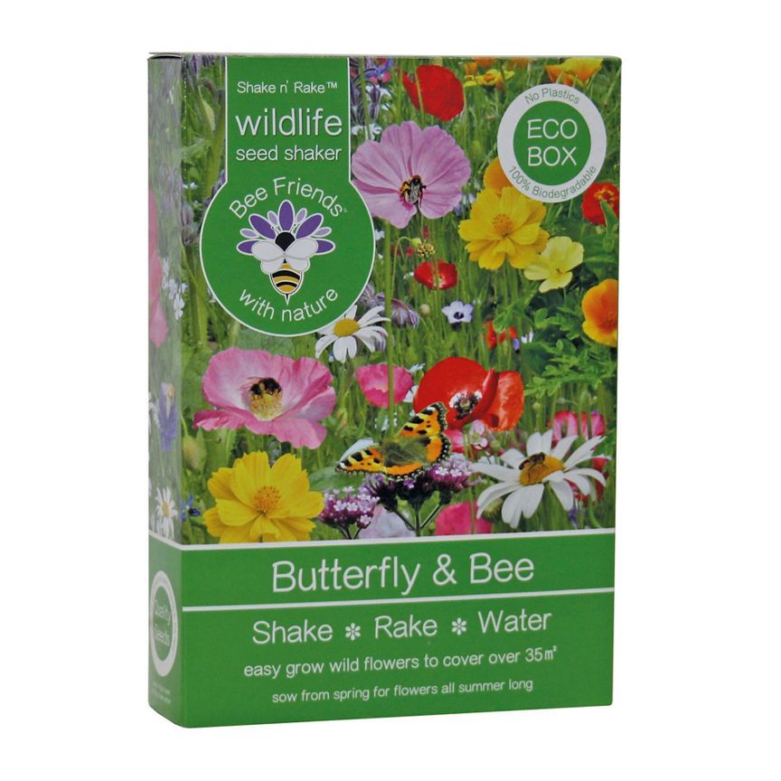 Bee Friends Butterfly & Bee Seed Shaker - McGrocer