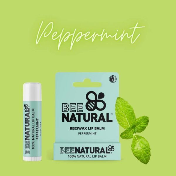 Bee Natural Lip Balm - Peppermint - McGrocer