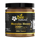 Bee Natural Manuka Honey 300+mg/kg Methylglyoxal 250g - McGrocer