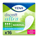 TENA Discreet Ultra Normal Pads 16s General Household Boots