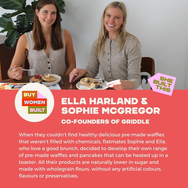 Griddle Choc-Chip High Protein Toaster Waffles 200g - McGrocer