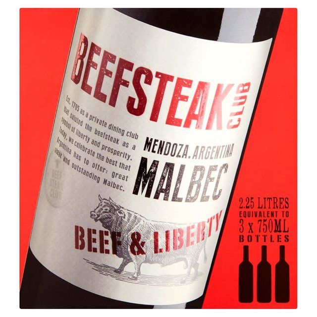 Beefsteak Club Bag in Box 2.25L - McGrocer