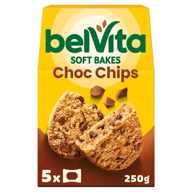 Belvita Choc Chips Soft Bakes Breakfast Biscuits 5 per pack - McGrocer