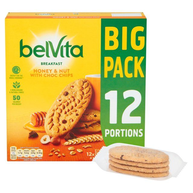 Belvita Honey & Nuts Big Pack 12 per pack - McGrocer