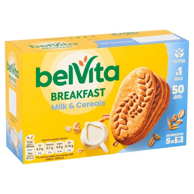 Belvita Milk & Cereals Breakfast Biscuits 5 per pack - McGrocer