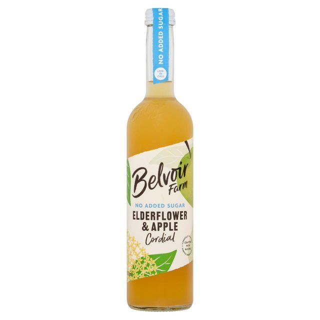 Belvoir Farm No Added Apple & Elderflower Cordial 500ml - McGrocer