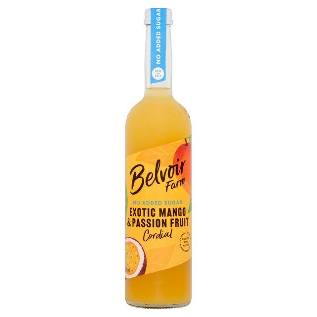Belvoir Farm No Added Mango & Passionfruit Cordial 500ml - McGrocer