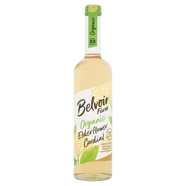 Belvoir Organic Elderflower Cordial 500ml - McGrocer
