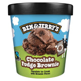 Ben & Jerry's Chocolate Fudge Brownie Ice Cream Tub 465ml - McGrocer