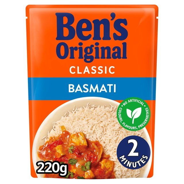 Ben's Original Basmati Microwave Rice 220g - McGrocer