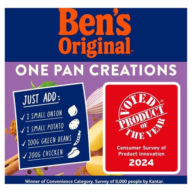Ben's Original One Pan Indian Biryani Rice Meal 250g - McGrocer
