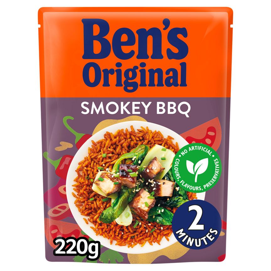 Ben's Original Smokey BBQ Microwave Rice - McGrocer
