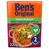 Ben's Original Wholegrain Spicy Mexican Microwave Rice 220g - McGrocer