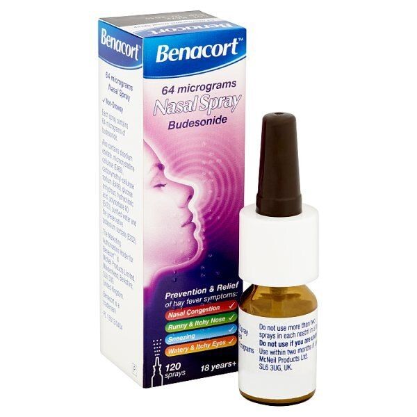Benacort Hay Fever Nasal Spray 64 Micrograms - McGrocer