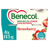 Benecol Strawberry Yogurt 4 x 115g (460g) - McGrocer