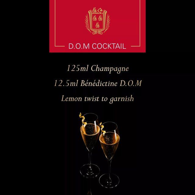 Benedictine D.O.M French Liqueur   50cl - McGrocer