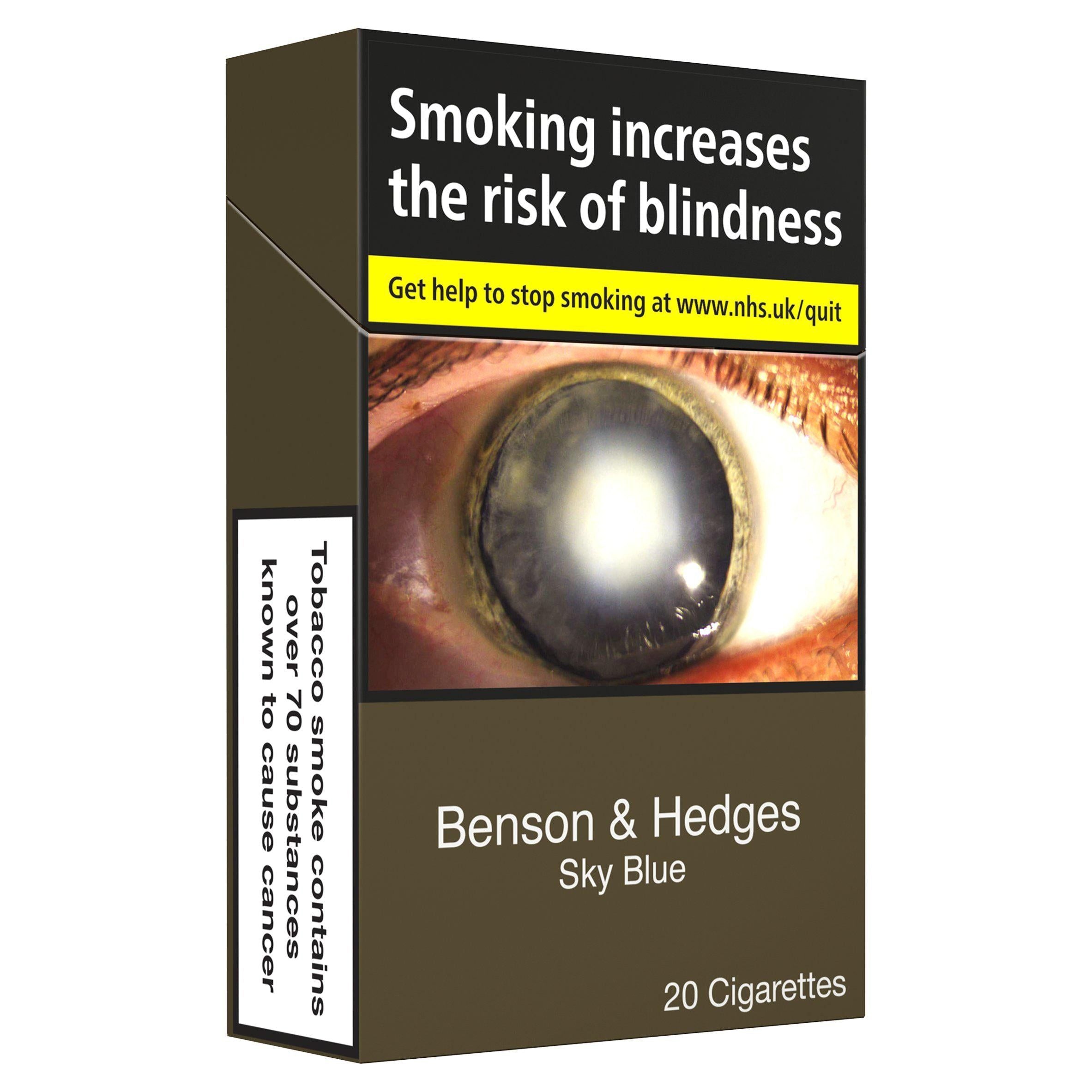 Benson & Hedges Sky Blue King Size x20 - McGrocer