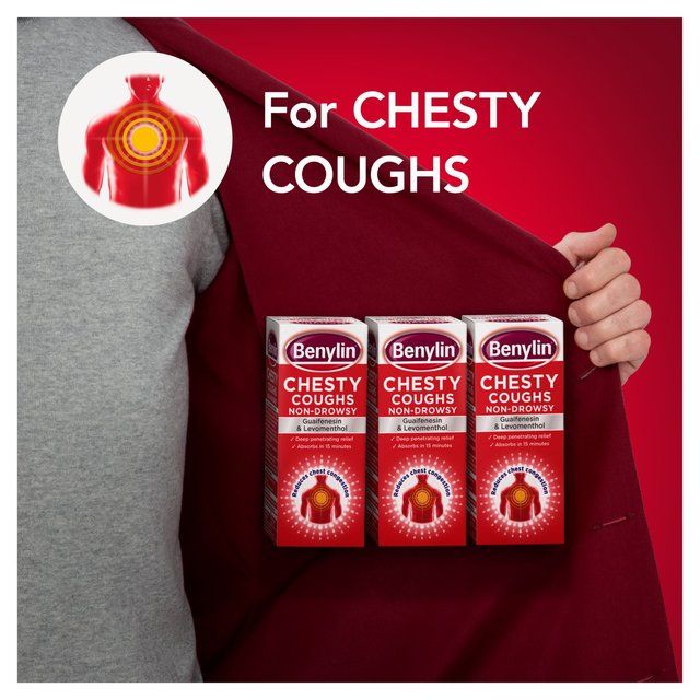 Benylin Chesty Cough Non Drowsy Syrup   300ml - McGrocer
