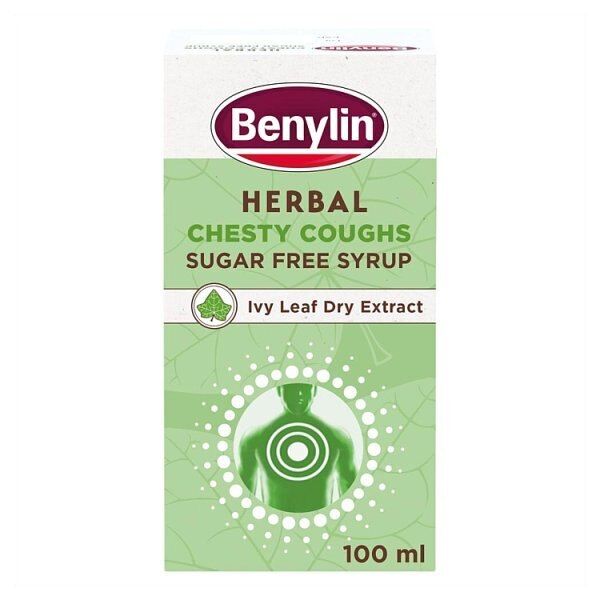 Benylin Herbal Chesty Cough Sugar Free Syrup 100ml - McGrocer