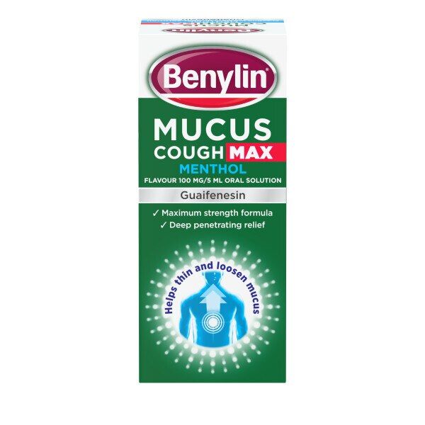 Benylin Mucus Cough Max Menthol Syrup 150ml - McGrocer
