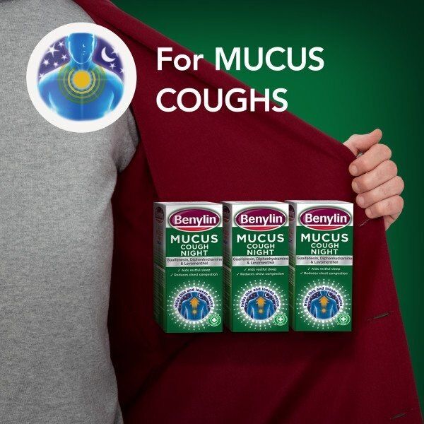 Benylin Mucus Cough Night Syrup 150ml - McGrocer