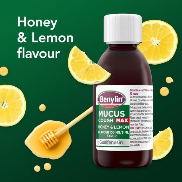 Benylin Mucus Max Honey and Lemon 150ml - McGrocer