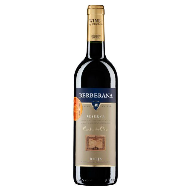 Berberana Carta de Oro Reserva Rioja 75cl - McGrocer